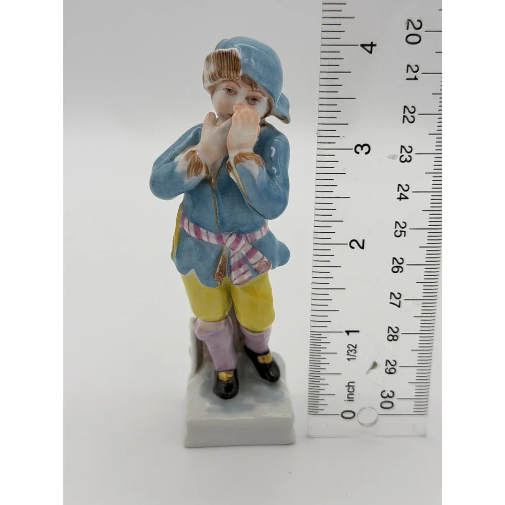 KPM Berlin porcelain figurine March/Aquarius zodiac Friedrich Elias Meyer 1775